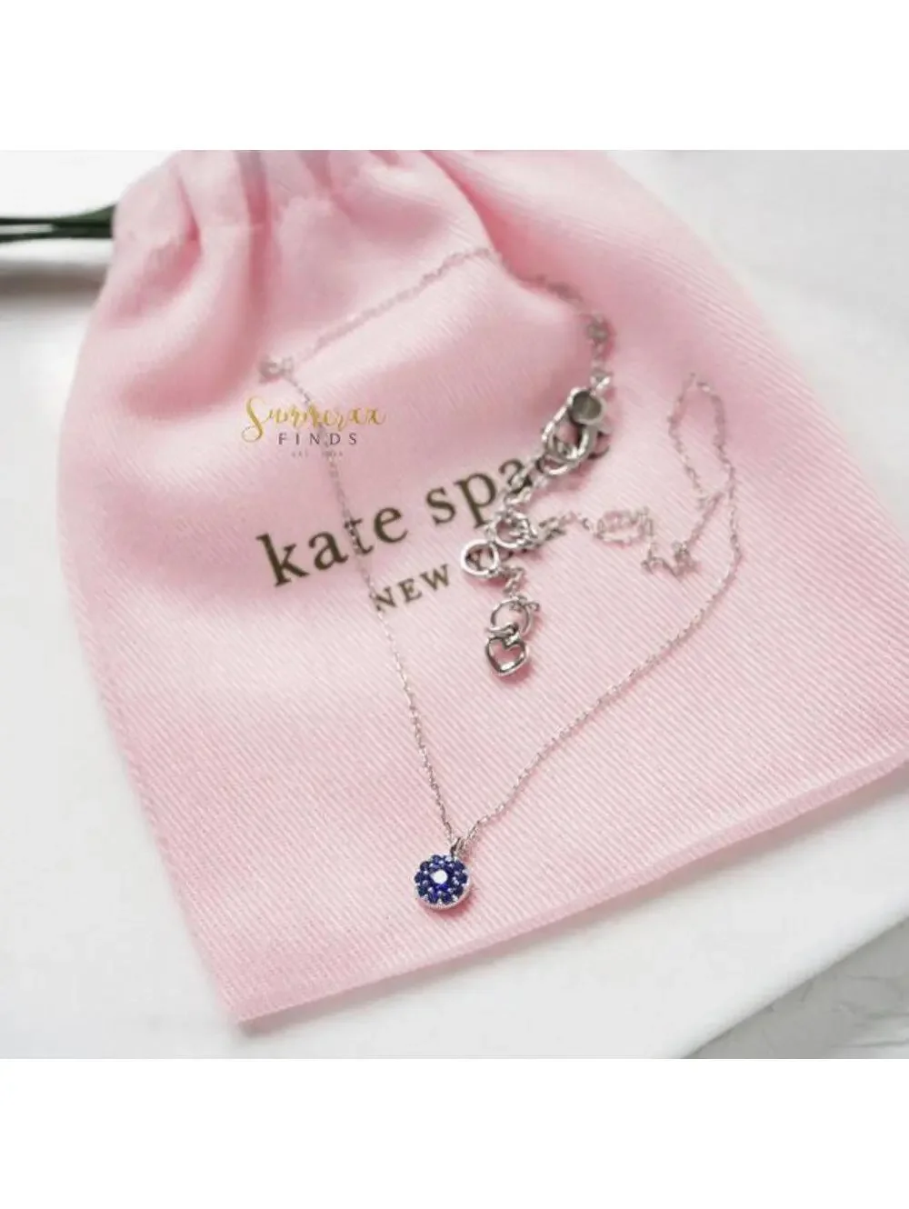 Kate Spade Something Sparkly Pave Pendant Necklace